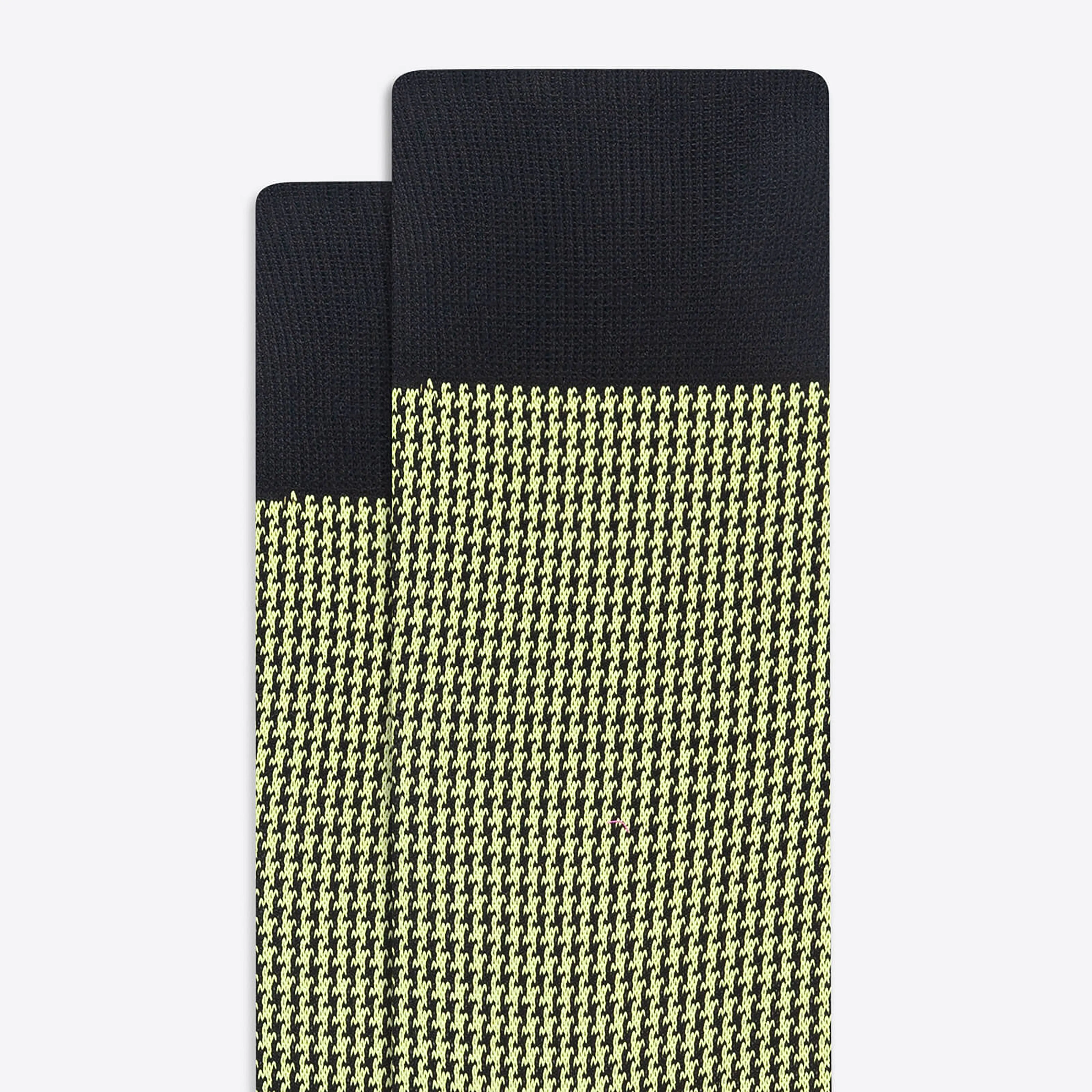 Hound's Tooth Mid-Calf Socks