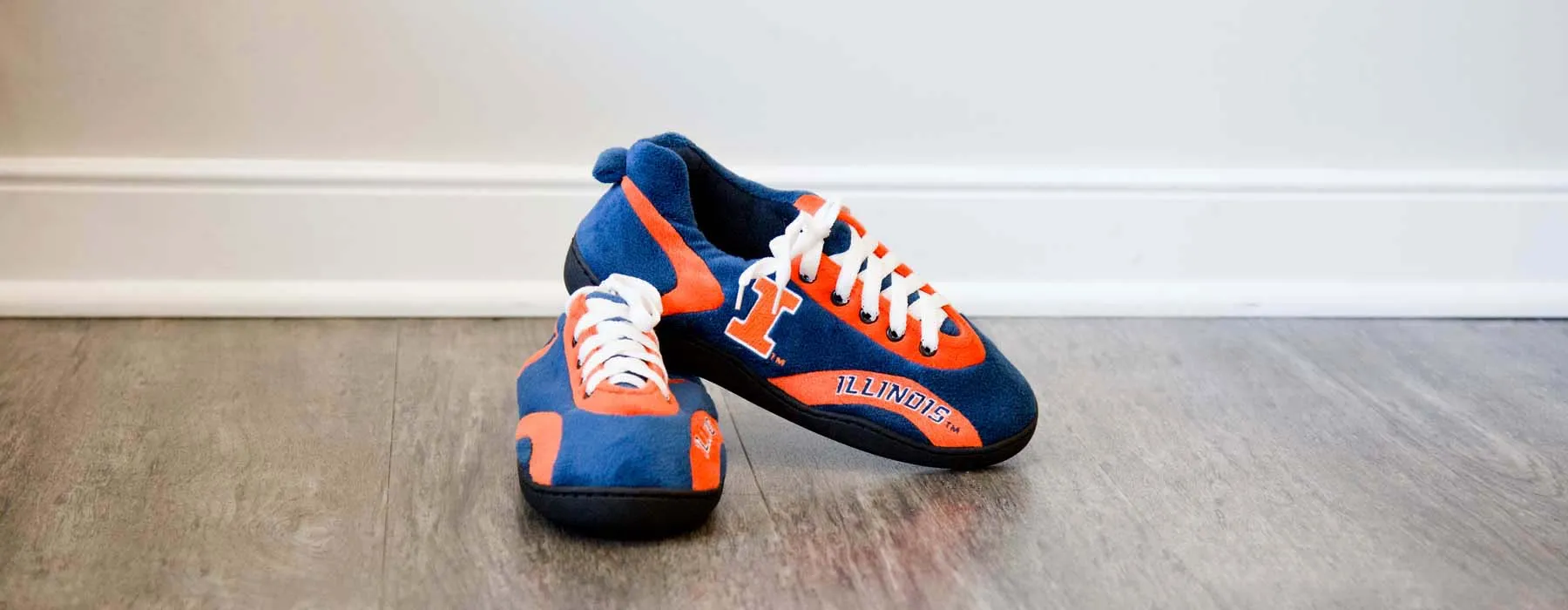 Illinois Fighting Illini All Around Rubber Soled Slippers