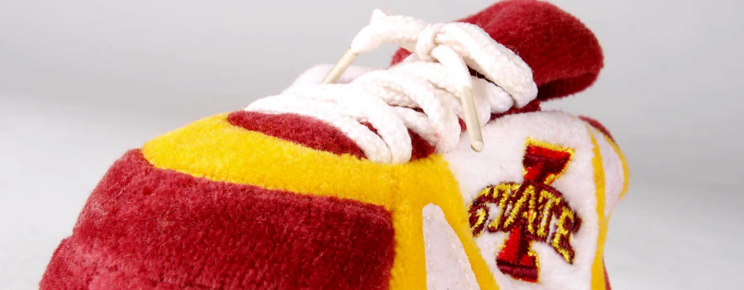 Iowa State Cyclones Baby Slippers