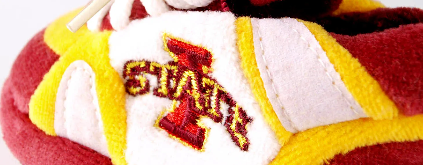 Iowa State Cyclones Baby Slippers