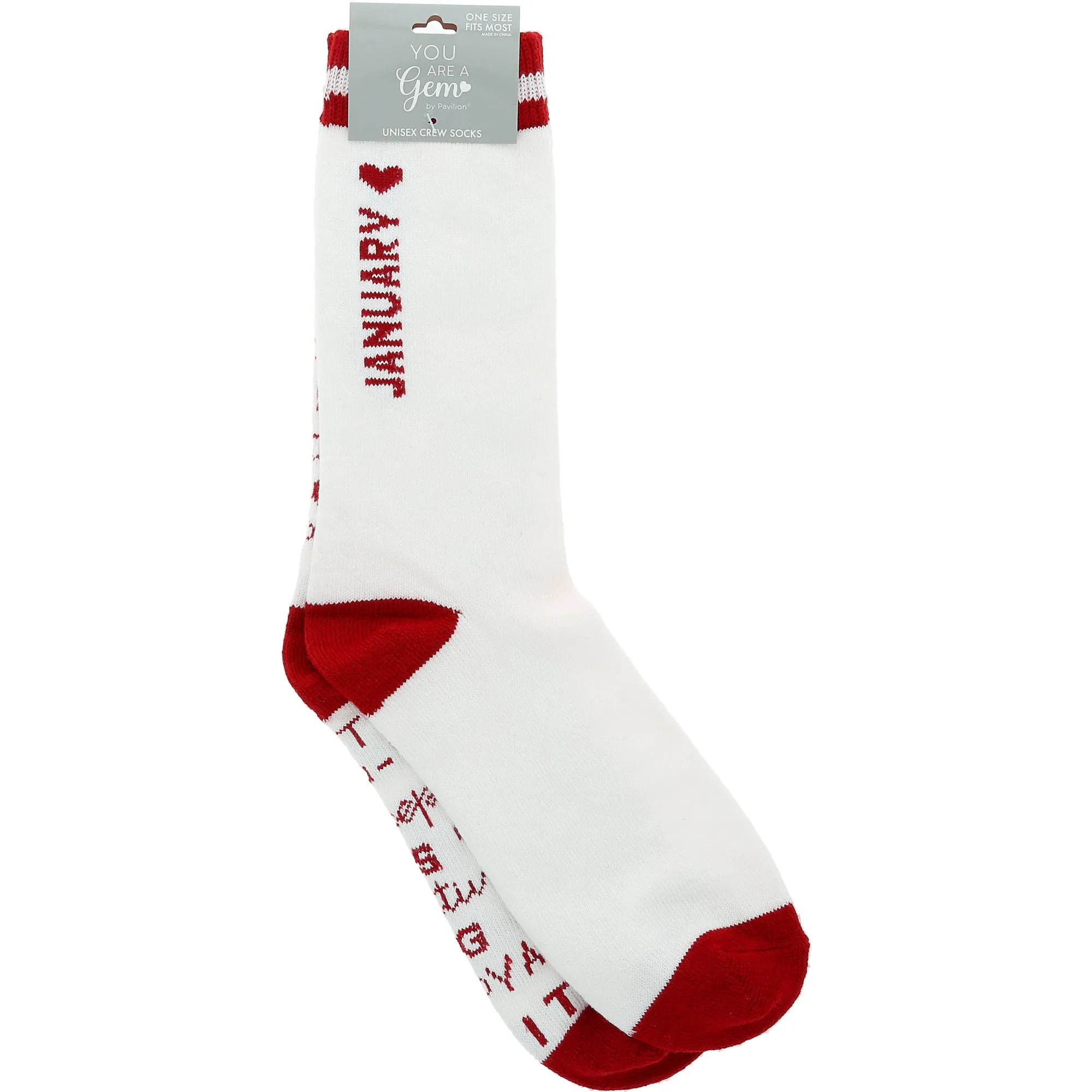 January Unisex Crew Sock