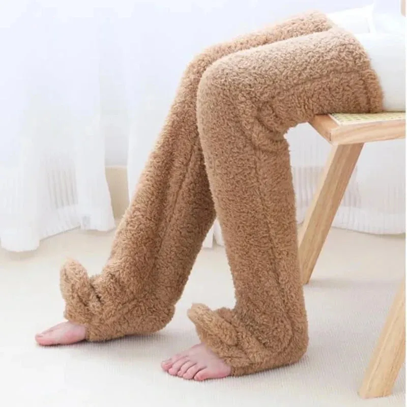 Knee-high Plush Stockings Socks