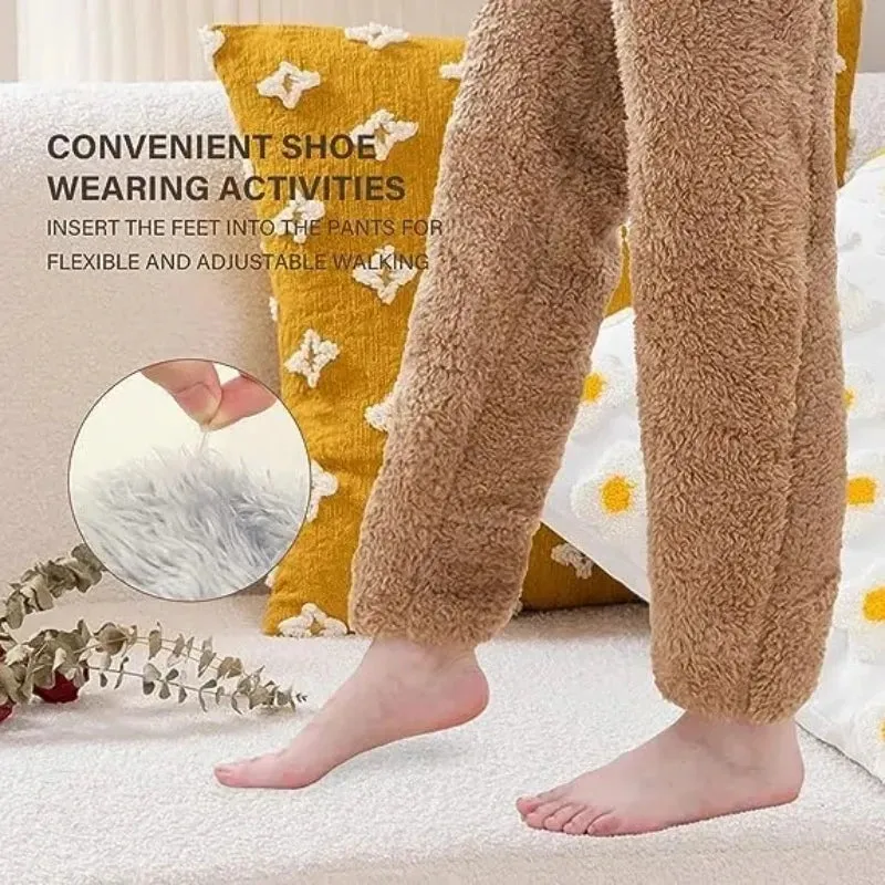 Knee-high Plush Stockings Socks