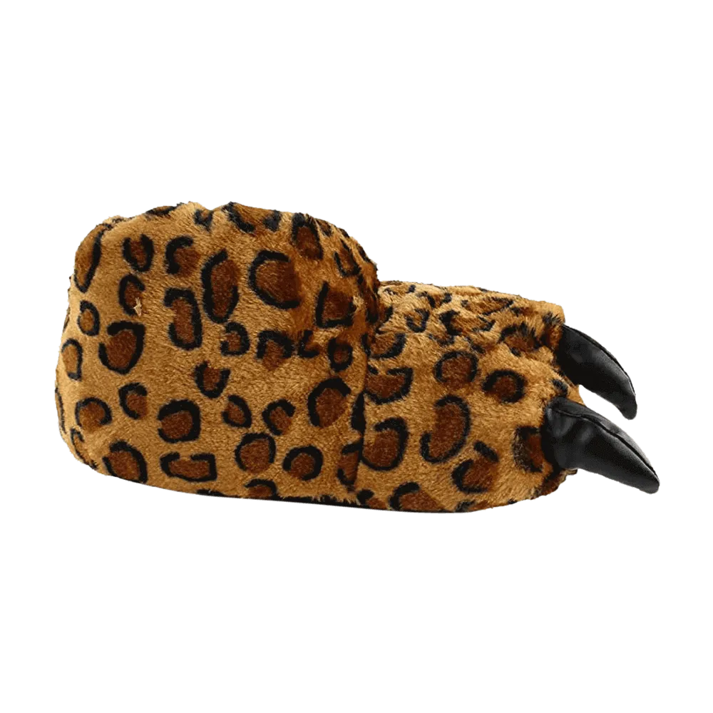 Leopard Claw Foot Slippers