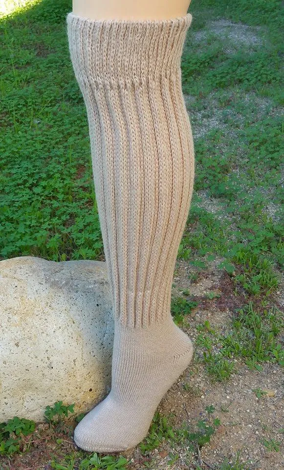 Luxurious Alpaca Knee-High Socks: Ultimate Comfort and Warmth