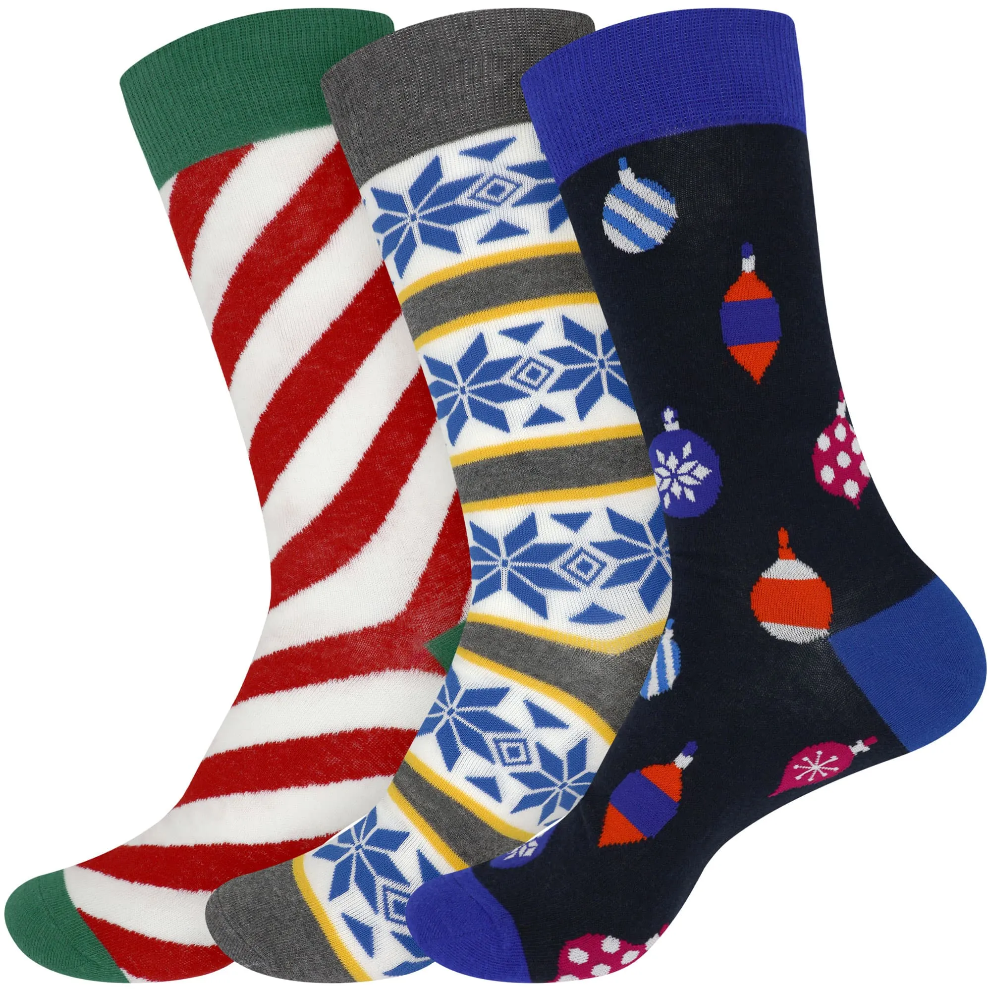 Men's Cotton Christmas Design Socks