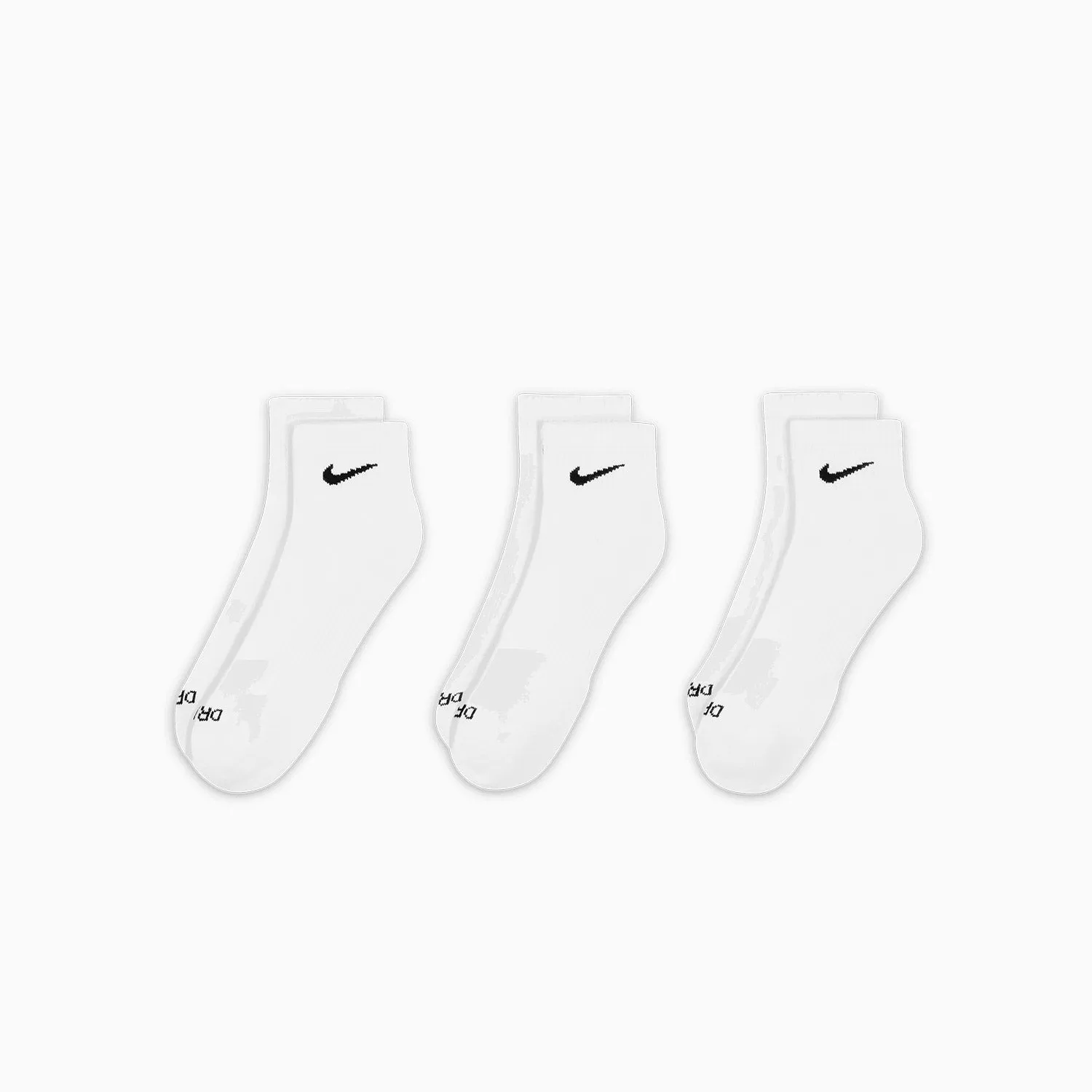 Men's Nike Everyday Plus Cushioned Ankle Socks (3 Pairs)