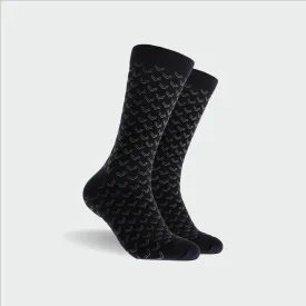 Men's Trail Super Fine Cotton Crew Socks - Navy