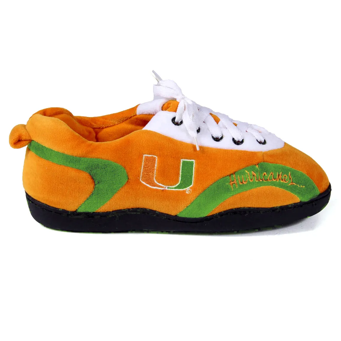 Miami Hurricanes All Around Rubber Soled Slippers