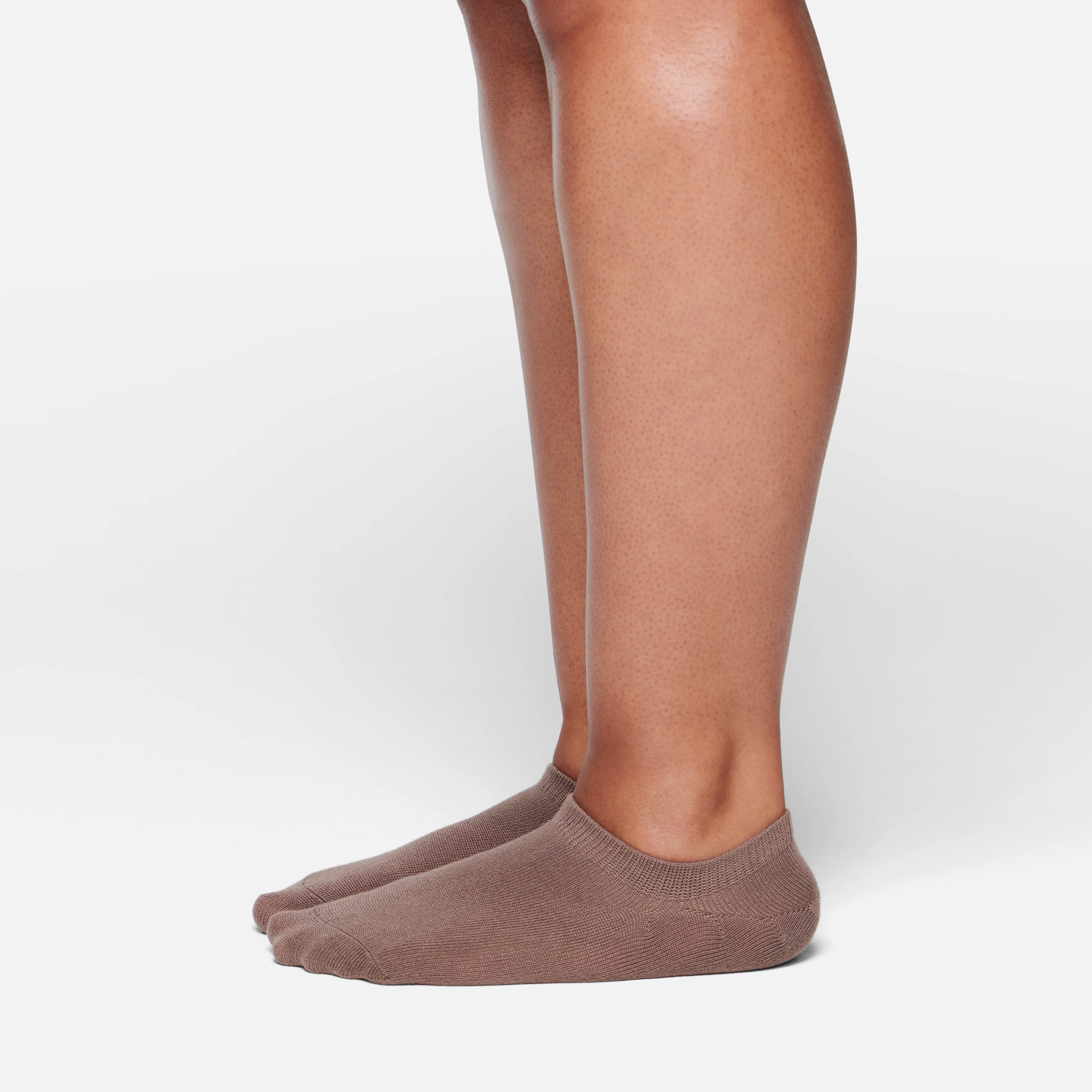 MICROPOLY NO SHOW SOCK | UMBER