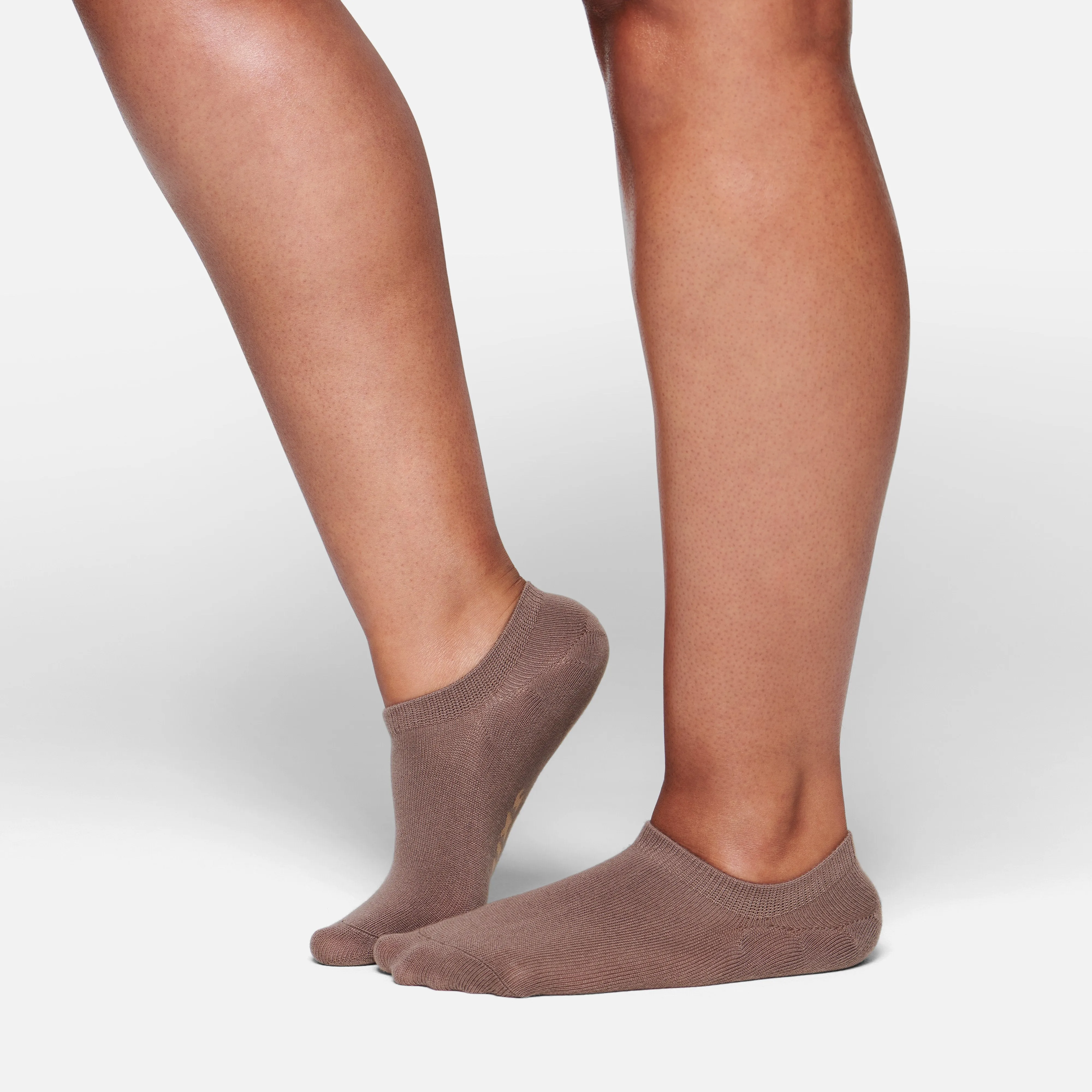 MICROPOLY NO SHOW SOCK | UMBER