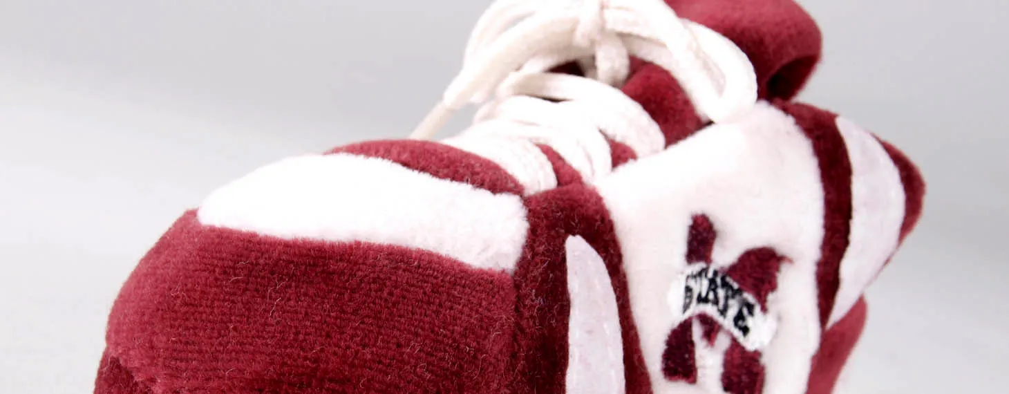 Mississippi State Bulldogs Baby Slippers