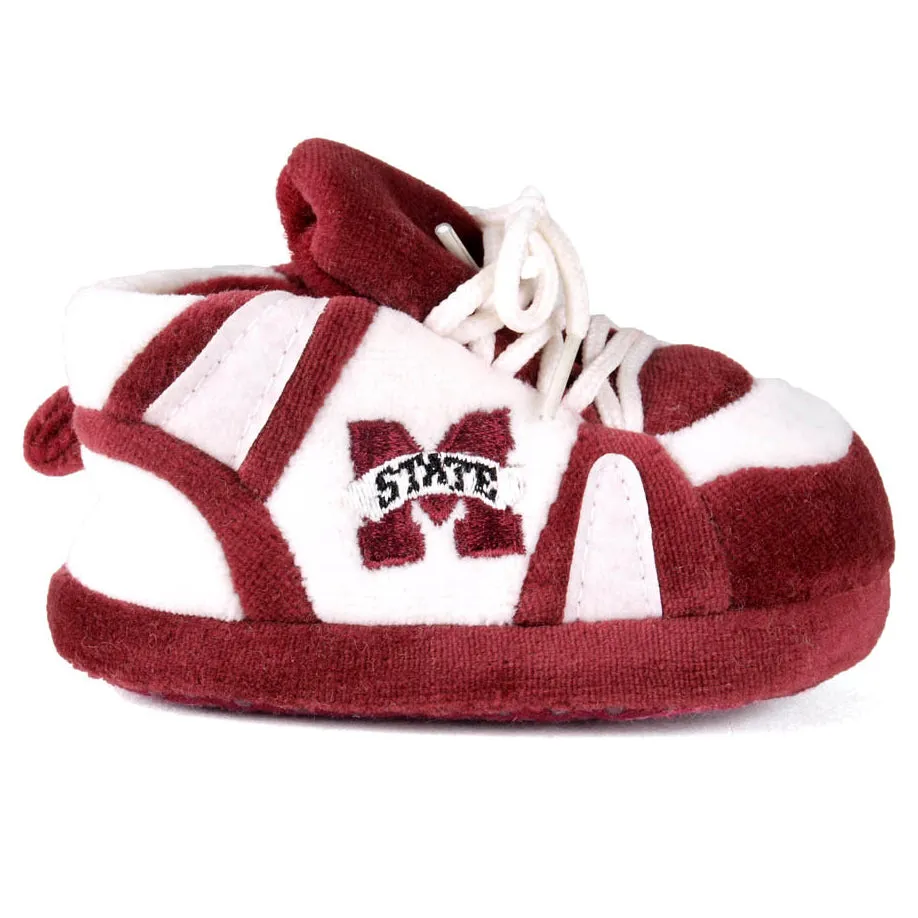 Mississippi State Bulldogs Baby Slippers