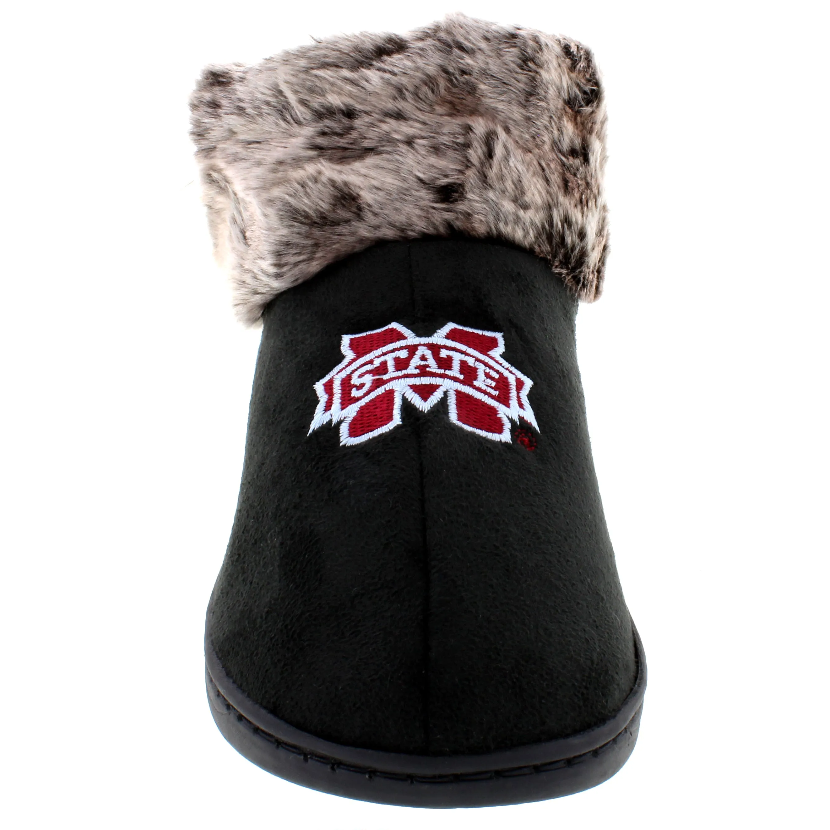 Mississippi State Bulldogs Faux Sheepskin Furry Top Slipper