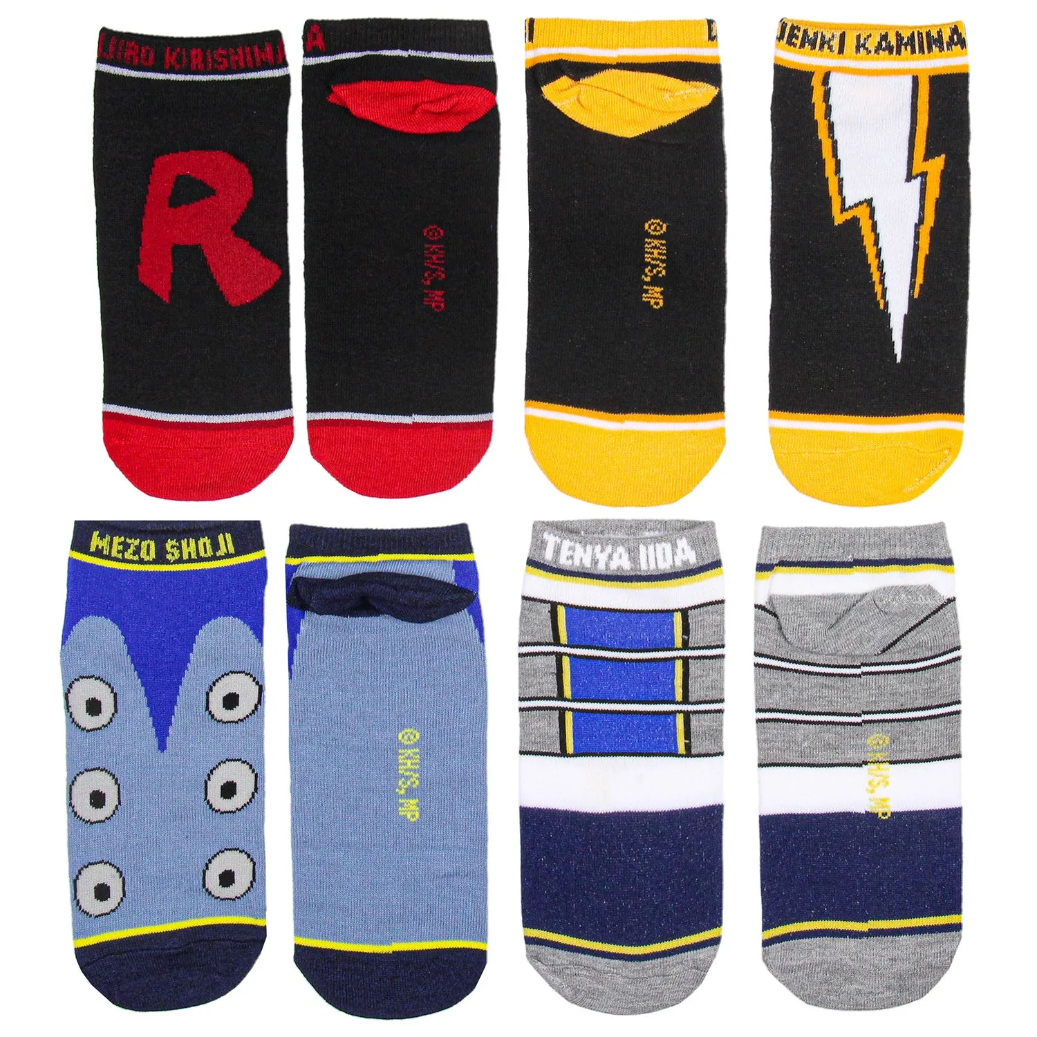 My Hero Academia Men's 12 Days Of Socks Crew and Ankle Mix and Match Gift Set