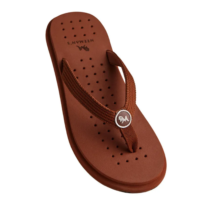 Neeman's Eco Flip Flops for Men | Soil Brown