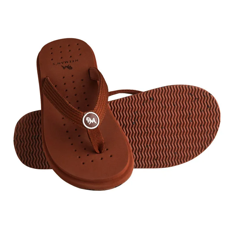 Neeman's Eco Flip Flops for Men | Soil Brown