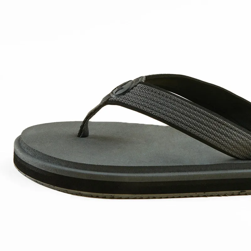 Neeman's Eco Fluffy Flip Flops | Grey | Soft & Comfortable