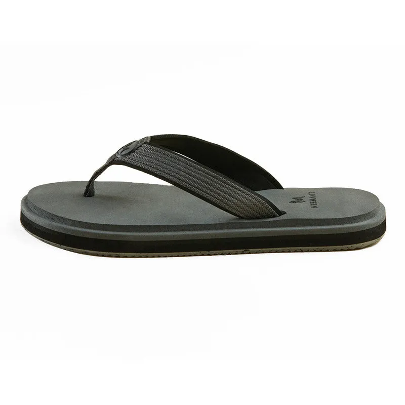 Neeman's Eco Fluffy Flip Flops | Grey | Soft & Comfortable