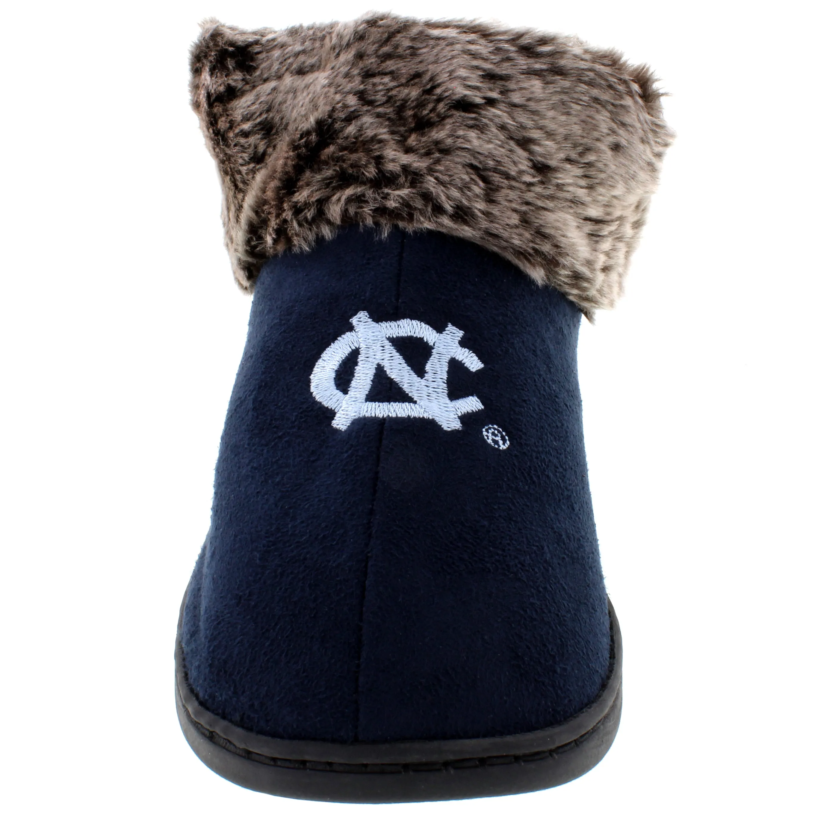 North Carolina Tar Heels Faux Sheepskin Furry Top Slipper