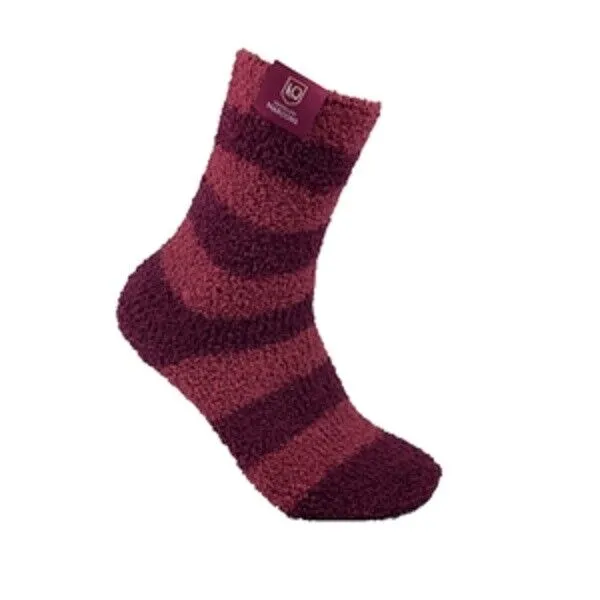 NRL Fluffy Bed Socks - Queensland Maroons - One Pair - QLD