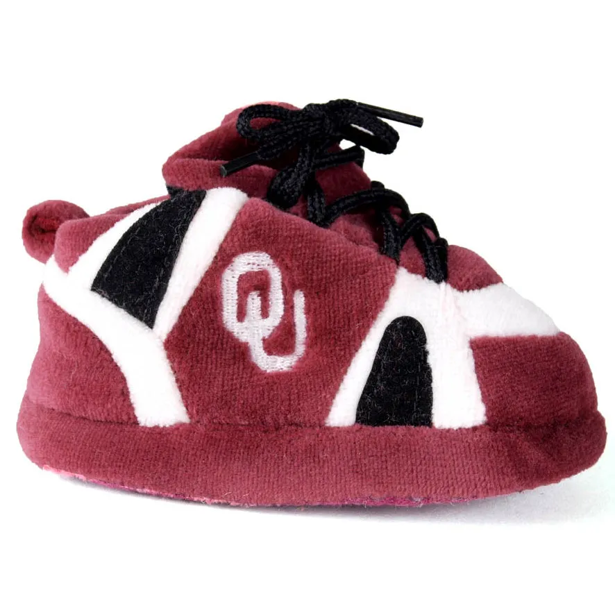 Oklahoma Sooners Baby Slippers