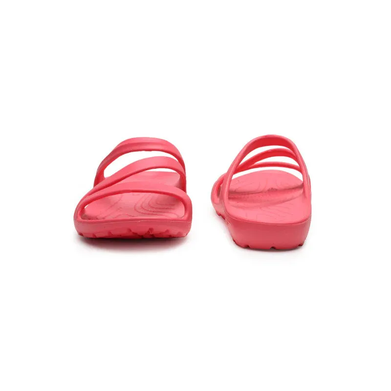 RedTape Women's Magenta Sliders