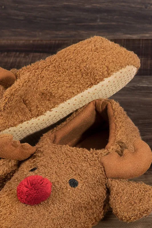 Reindeer Slippers