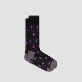 Robot Mid-Calf Socks