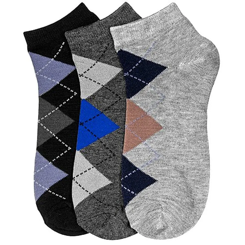 Sakkas Women's Poly Blend Soft and Stretchy Low cut Pattern Socks Asst 6-Pack