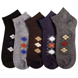 Sakkas Women's Poly Blend Soft and Stretchy Low cut Pattern Socks Asst 6-Pack