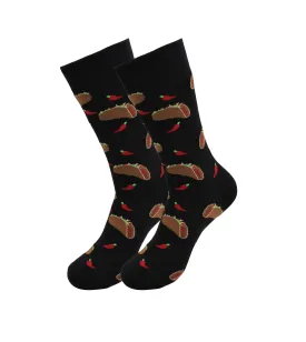 Sick Socks - Chili Taco - Favorite Food Dress Casual Socks