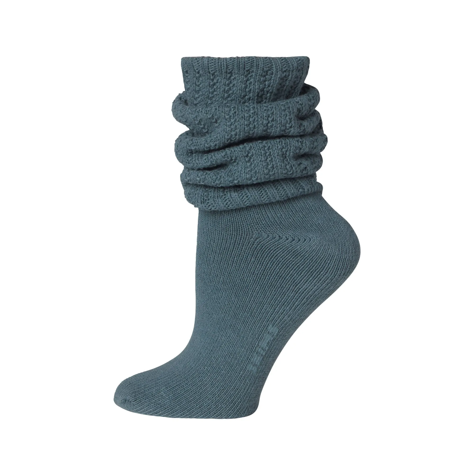 SLOUCHY CABLE SOCK | KYANITE