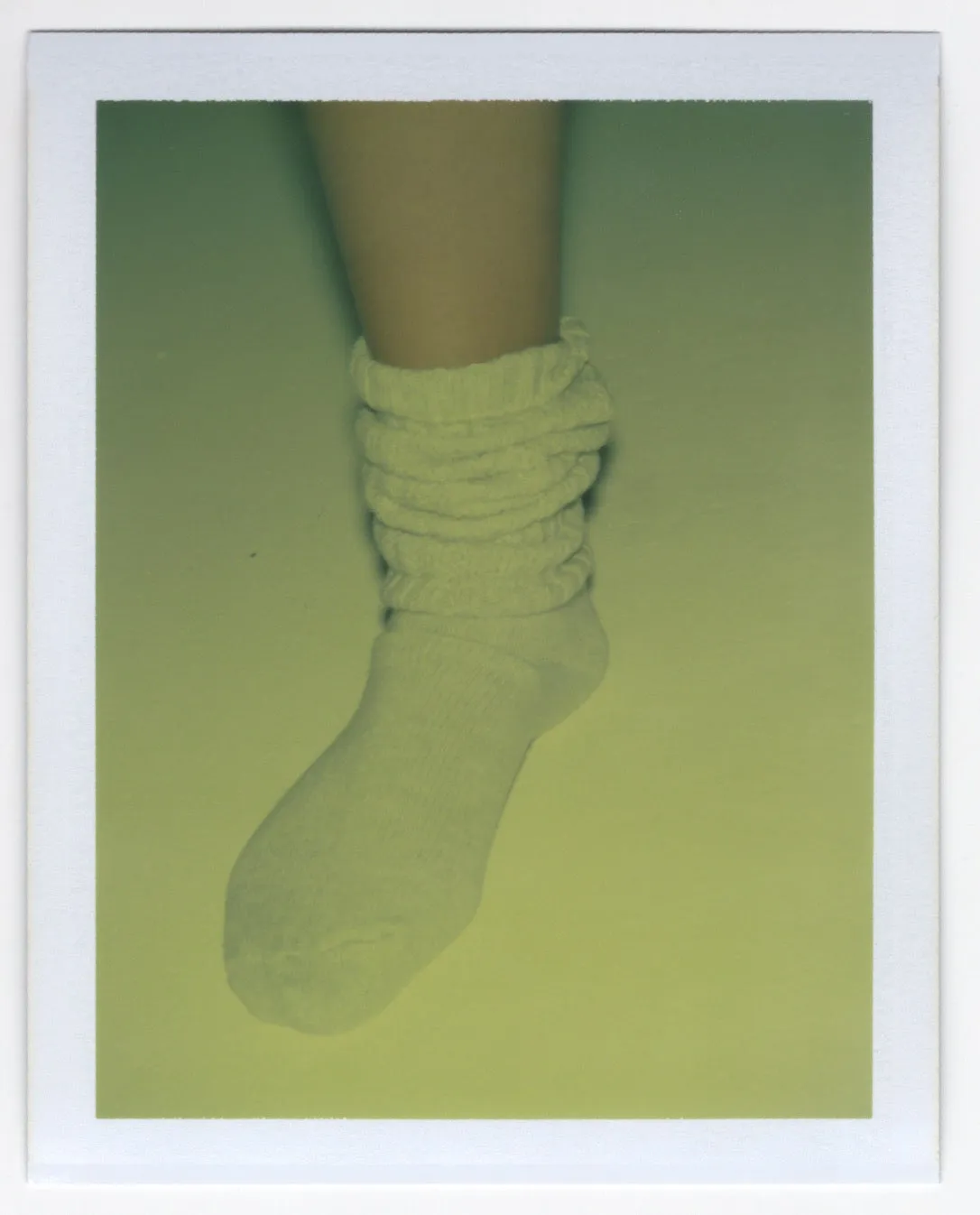 SLOUCHY CABLE SOCK | MINERAL