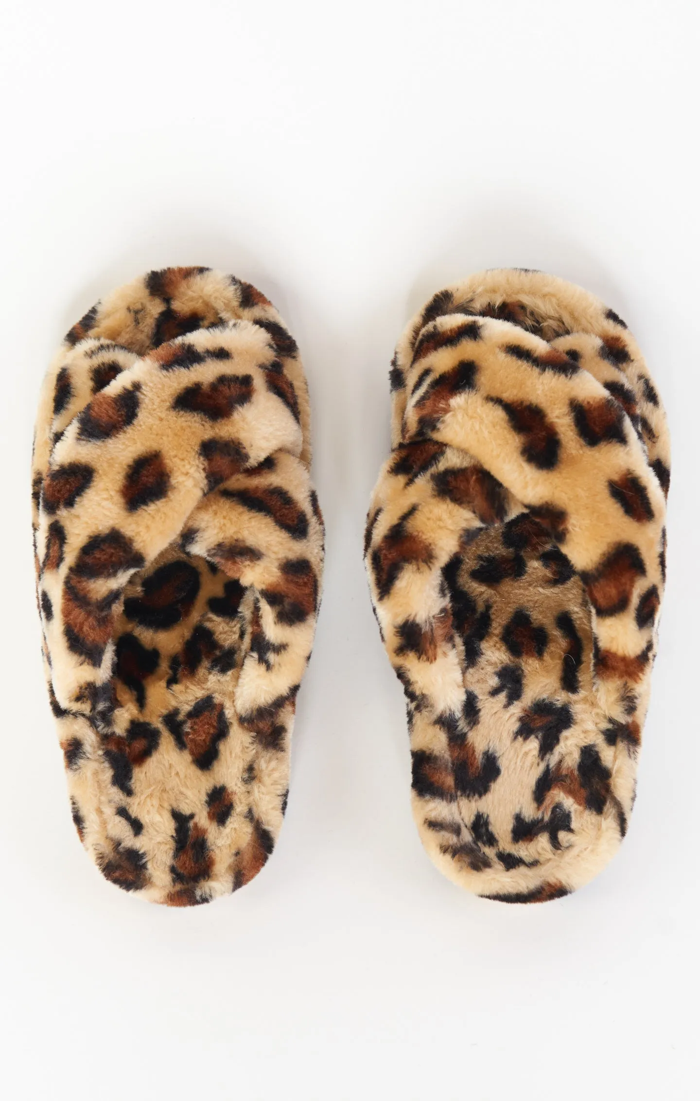 Snug as a Bug Fuzzy Slippers ~ Leopard