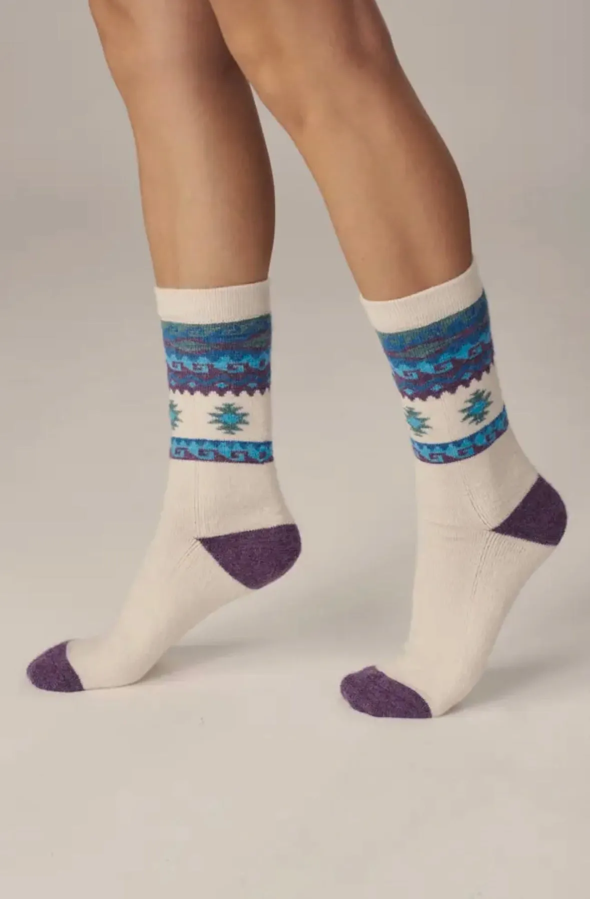 Southwest Alpaca Socks | Alpaca Socks | Light Cushion