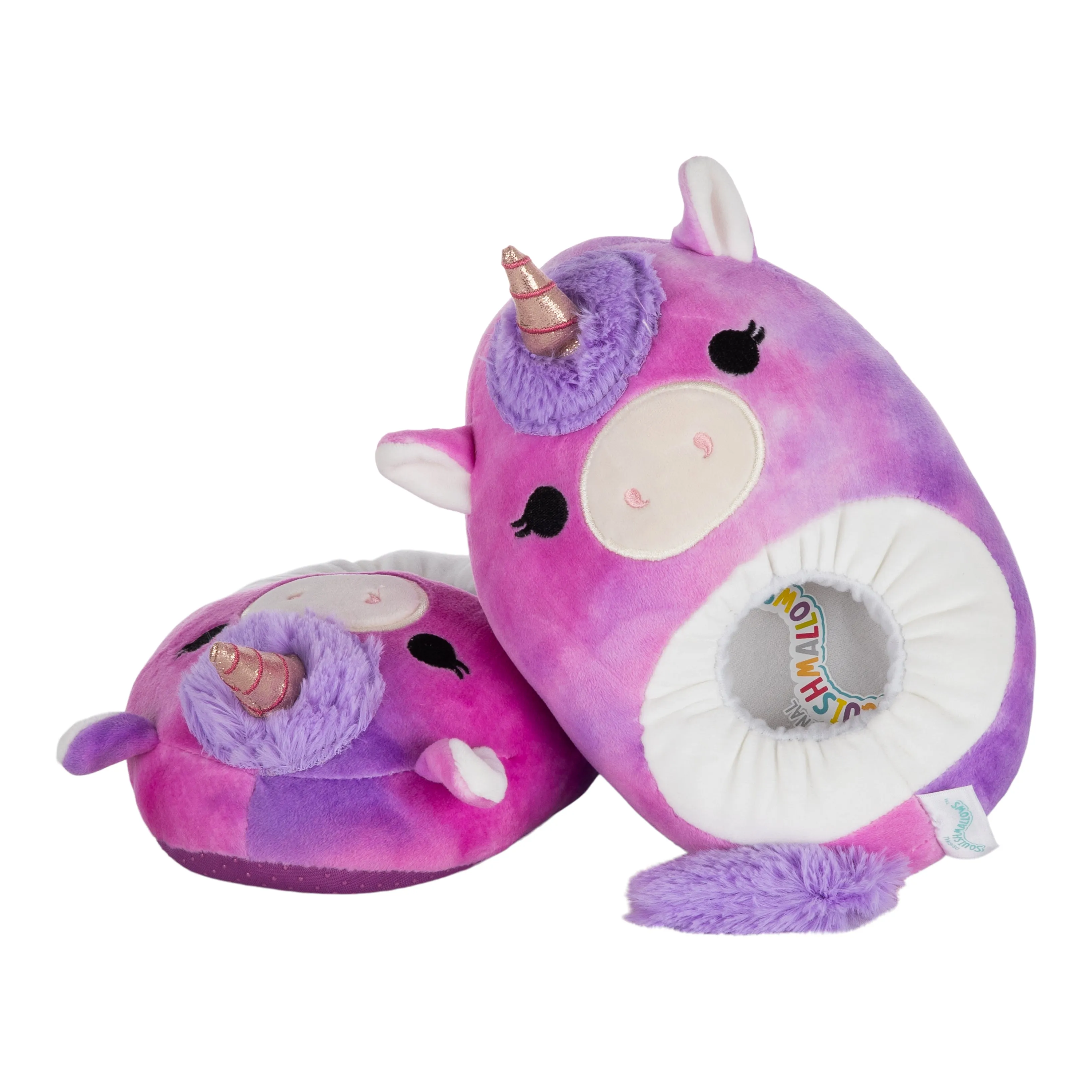 Squishmallow Lola Unicorn Slippers