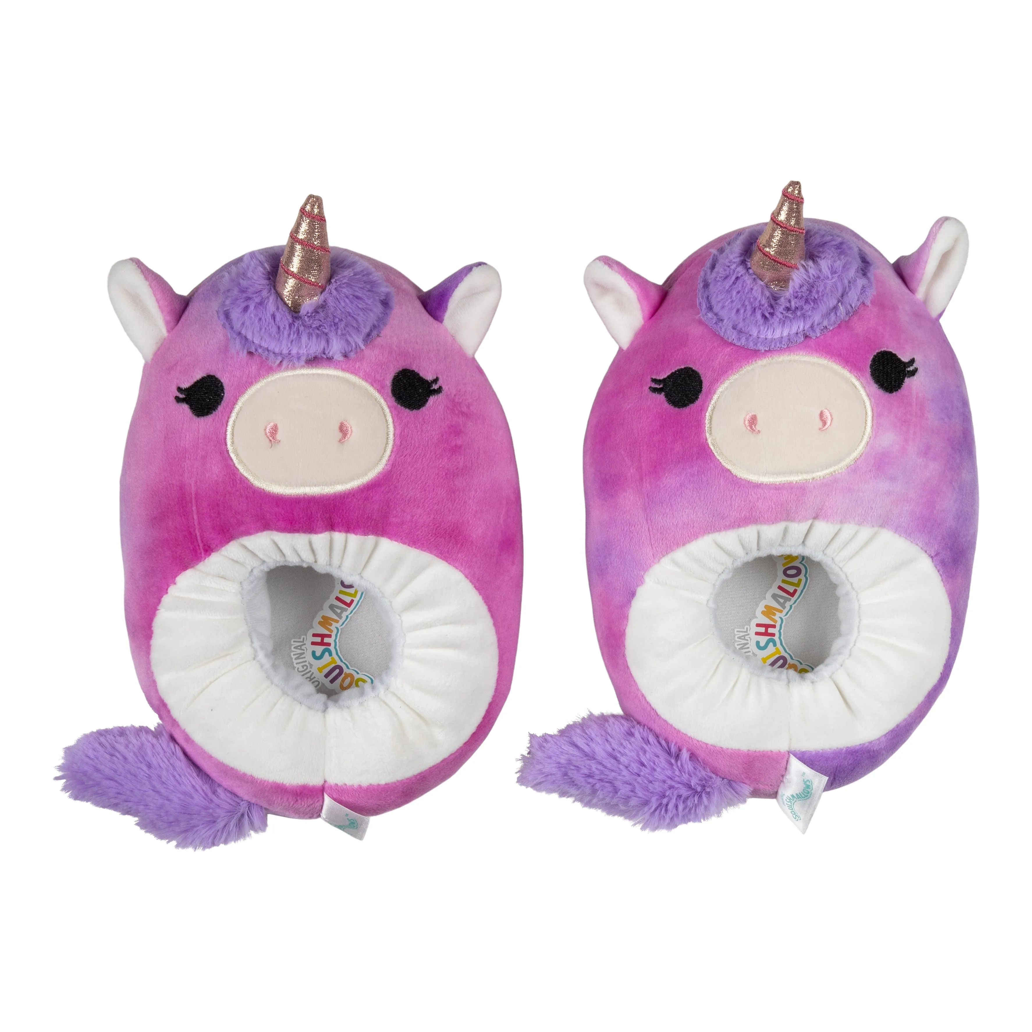 Squishmallow Lola Unicorn Slippers