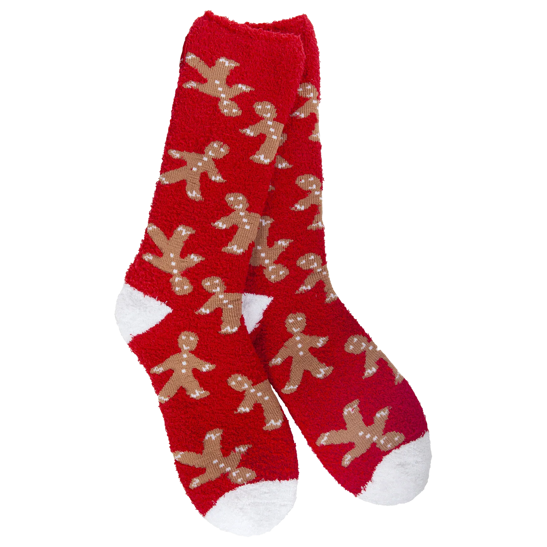 Super Soft Gingerbread Man Socks