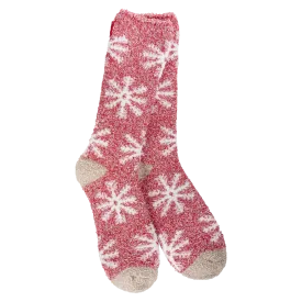 Super Soft Snowflake Socks