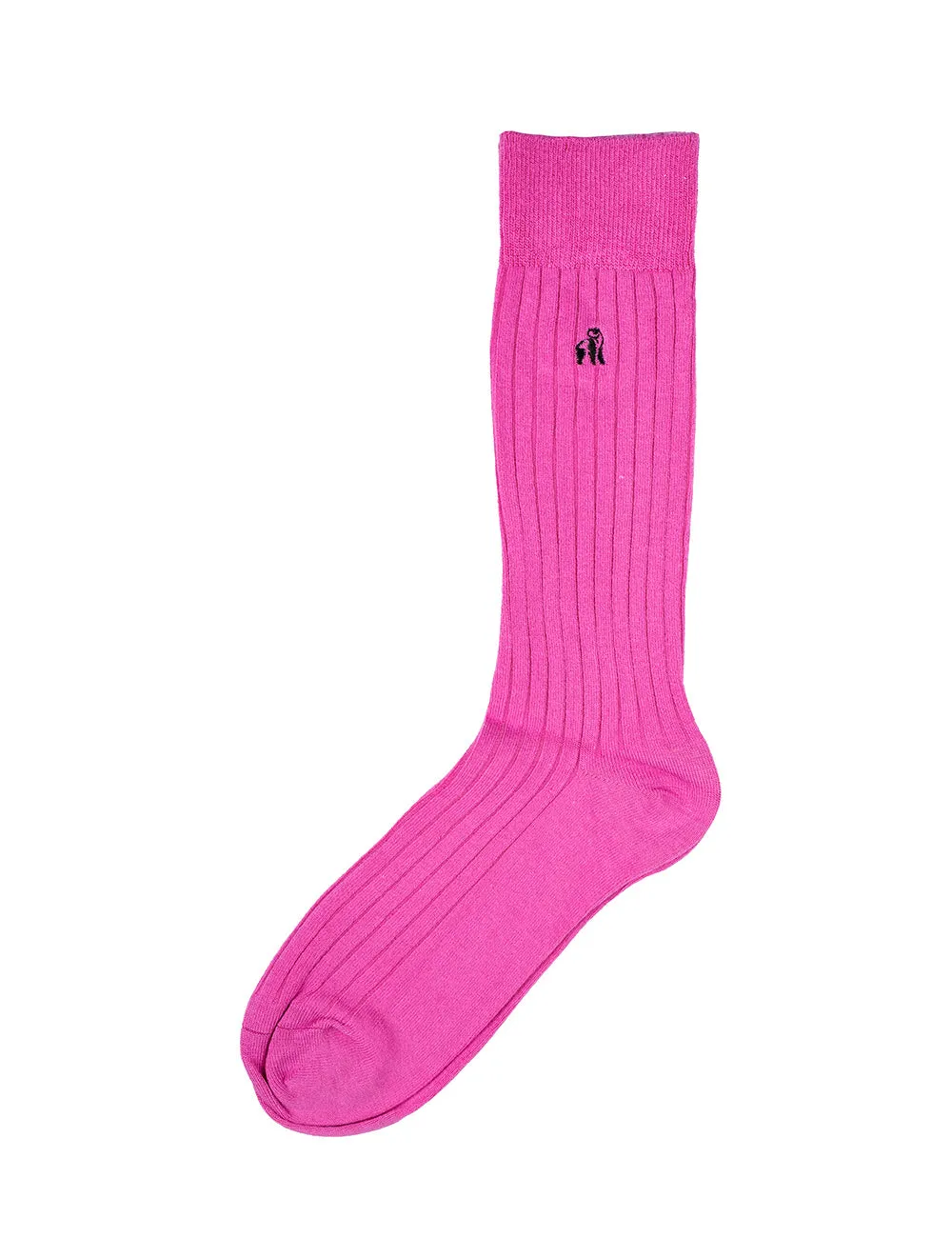 SWOLE PANDA Rich Pink Socks