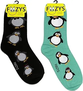 TEAL Penguin Socks