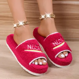 Terrycloth Slippers for Women