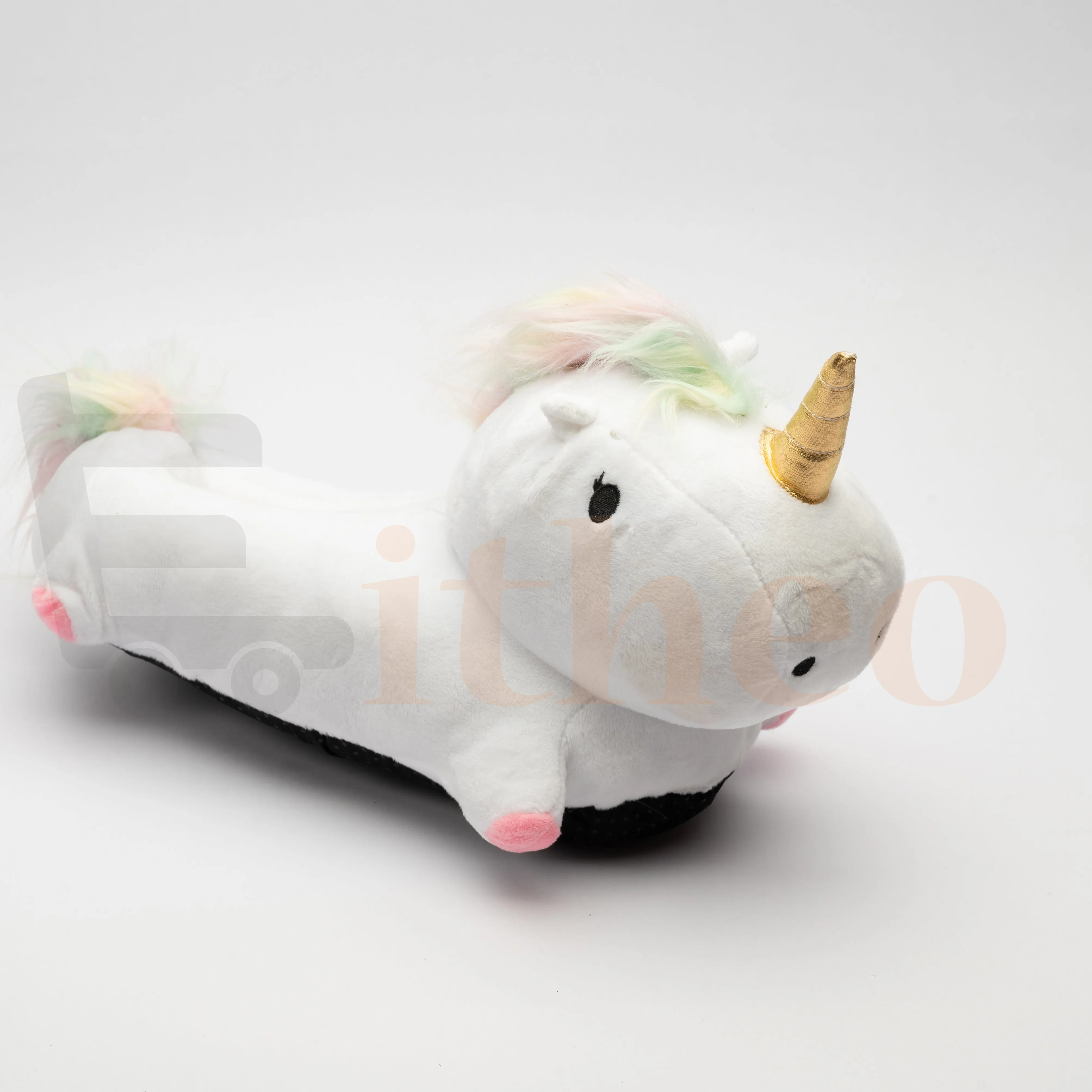 Unicorn Plush Slippers