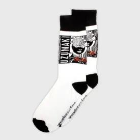 Uzumaki - Contrast Crew Socks