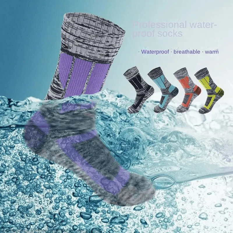 Warm Men's and Women's Waterproof High Socks - SF1628