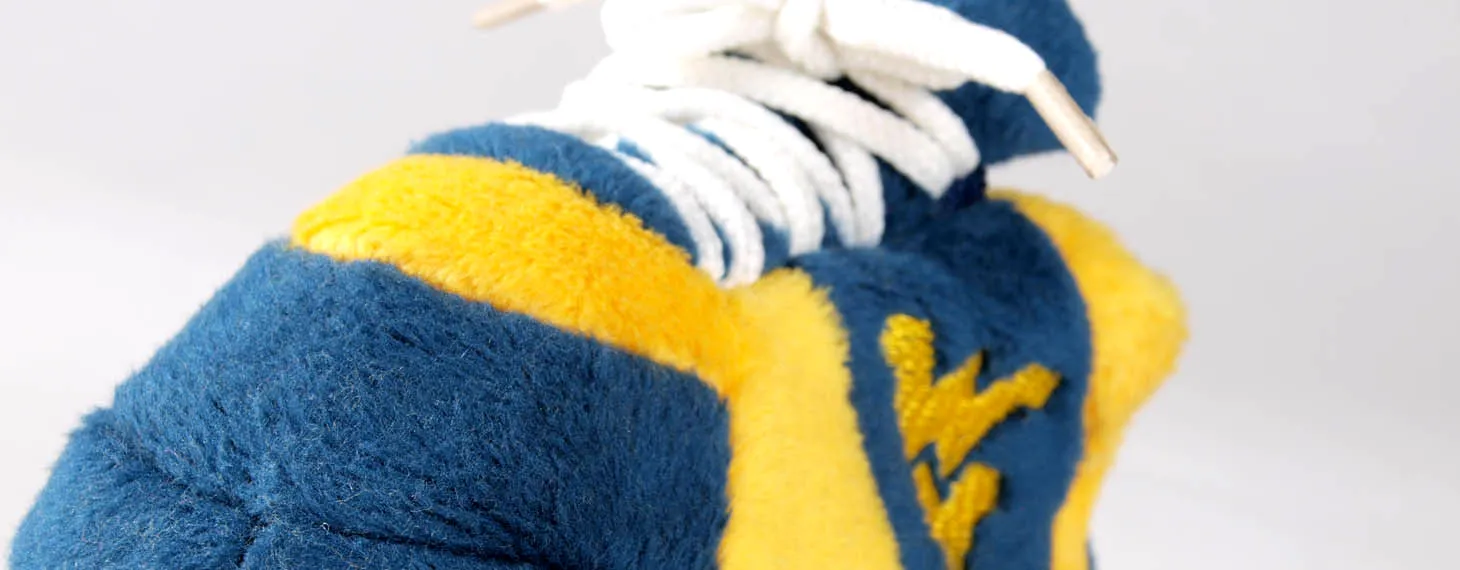 West Virginia Mountaineers Baby Slippers