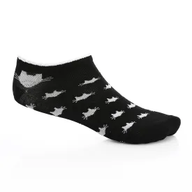 Women's Ankle Socks - Low - Cut- Black