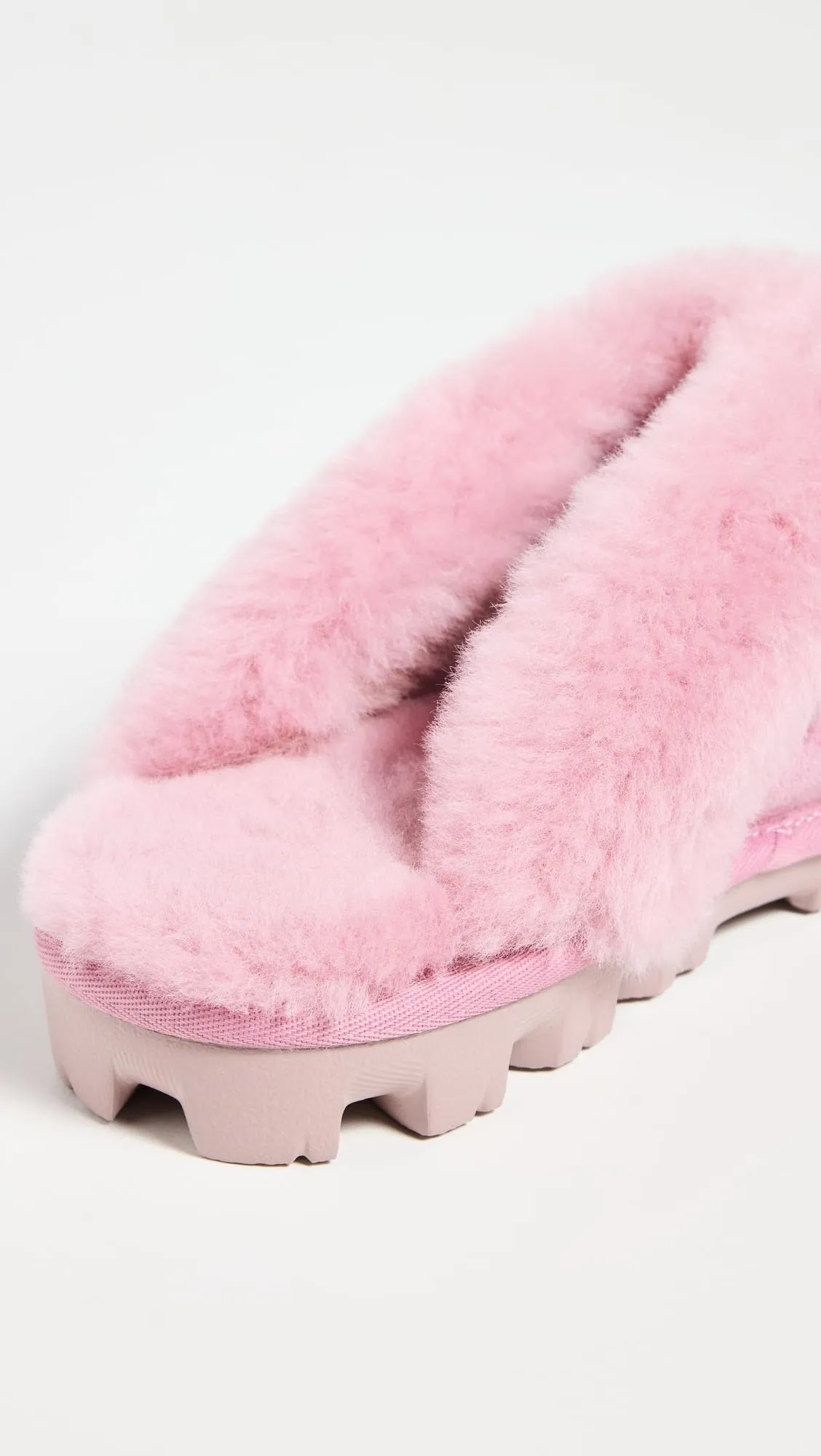 Women's Shoes UGG COQUETTE Sheepskin Slide Slippers 5125 DUSTY ORCHID