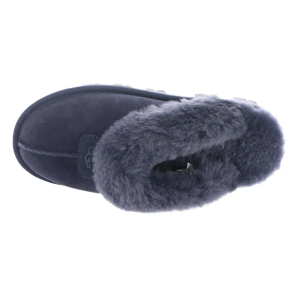 Women's Shoes UGG COQUETTE Sheepskin Slide Slippers 5125 EVE BLUE